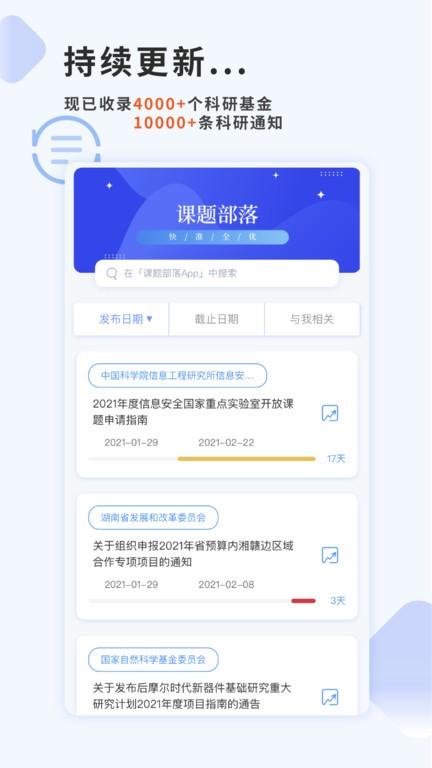 课题部落官方版下载,课题部落,科研app,课题app